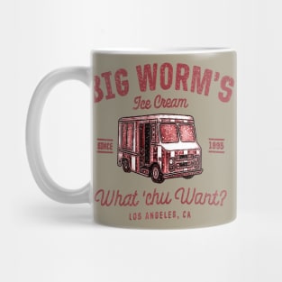 big worm merah Mug